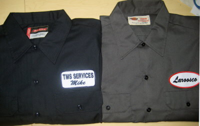 Embroidered deals work shirts